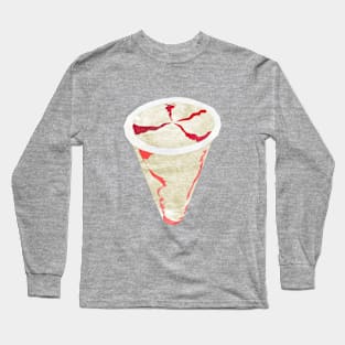 Ice lolly - raspberry ripple cup Long Sleeve T-Shirt